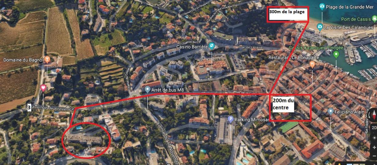 Au Calme, 200M Du Centre T2 Avec Balcon Et Parking Διαμέρισμα Κασί Εξωτερικό φωτογραφία