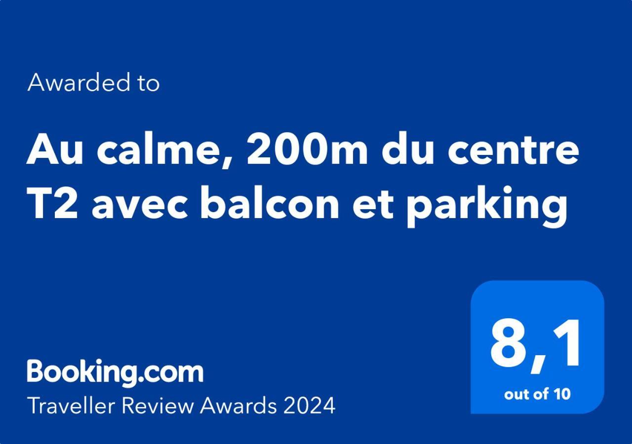 Au Calme, 200M Du Centre T2 Avec Balcon Et Parking Διαμέρισμα Κασί Εξωτερικό φωτογραφία